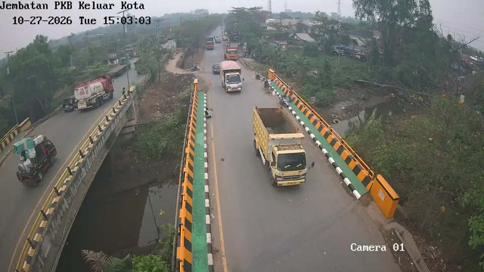 Jalan Gubernur Soebardjo Jembatan Tatah Bangkal Keluar Kota