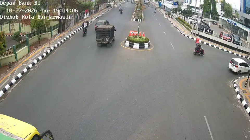 Jalan Lambung Mangkurat (Depan Bank Indonesia)